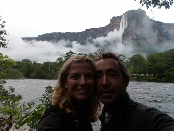Despedida do maravilhoso Salto Angel, no Parque Nacional Canaima, no sul da Venezuela